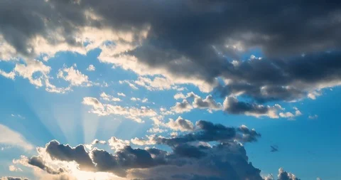 Clouds Sunrise Timelapse Video stock 112886196