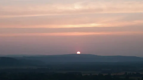 Clouds sunset. Stock Footage 32503885