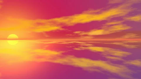 Clouds sunset Stock-Footage 46899568