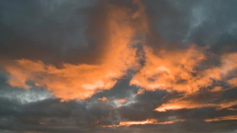 Clouds at sunset 스톡 동영상 118922372