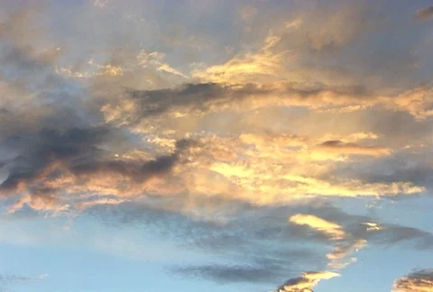 Clouds at sunset Nevada Video stock 98072204