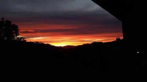 Clouds Sunset 写真素材