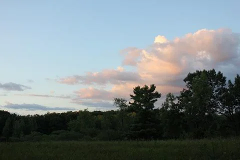 Clouds at sunset Fotos de archivo