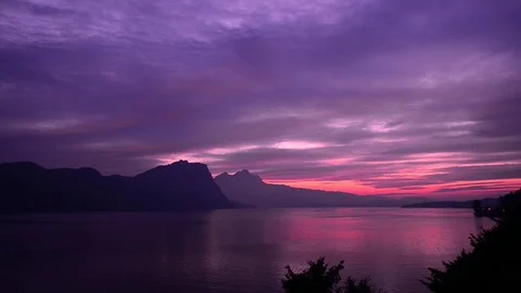 Clouds at sunset on the sky. Natural abstract background. Stock Footage 108905875
