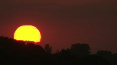 Clouds at sunset time-lapse 9 Video stock 85152