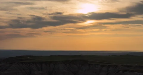 Clouds in a Sunset Time-Lapse Stock Footage 41669334