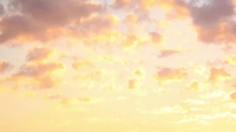 Clouds at sunset. Timelapse. Stock Footage 76194694