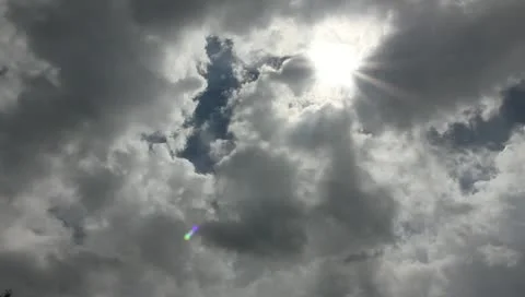 Clouds with sunshine Stock Footage 11019702