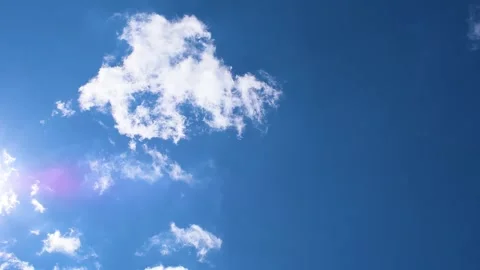 Clouds in the sunshine. Stock Footage 144430152
