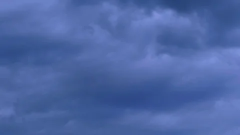 Clouds Swarming Into A Storm Stock Footage 98342636
