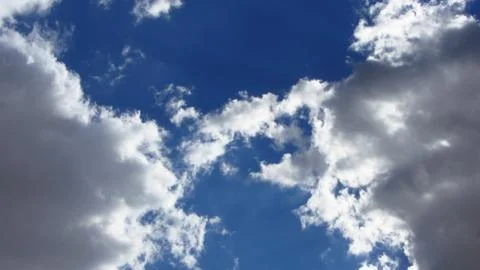 Clouds Taking Shape of Europe Stock Photos