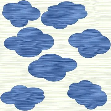 Clouds texture Clouds texture background, vector illustration Copyright: x... Stock Photos