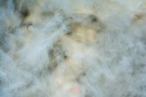 Clouds of thick smoke, blurred abstract background 写真素材