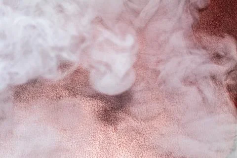 Clouds of thick smoke, blurred abstract background Foto stock