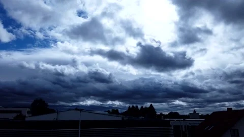 The clouds. Time laps Video stock 142604874