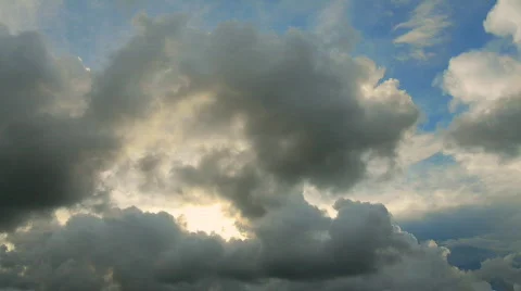 Clouds time lapse 2 스톡 동영상 85446