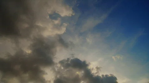 Clouds time lapse 3 스톡 동영상 85447