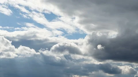 Clouds  Time Lapse At 4K Stock Footage 49740916