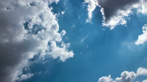 Clouds Time Lapse in 4K Stock Footage 54949709