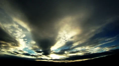 Clouds Time Lapse 5 Stock Footage 32846528