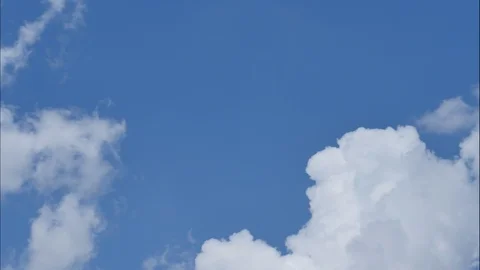 Clouds time lapse. Blue sky. 스톡 동영상 93307872