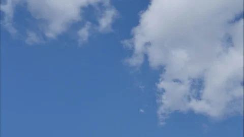 Clouds time lapse. Blue sky. 스톡 동영상 93320388
