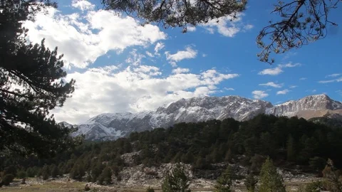Clouds time lapse blue sky Stock Footage 108191130