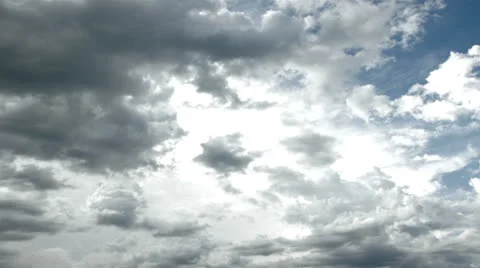Clouds Time-Lapse. Clean. No Birds. Stock Footage 23548291