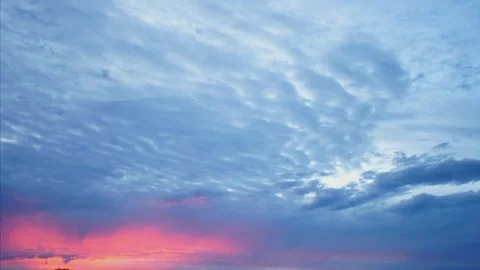 Clouds time lapse in dynamic motion Stock Footage 110806146