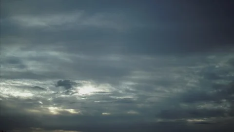 Clouds time lapse in dynamic motion Stock Footage 110806451