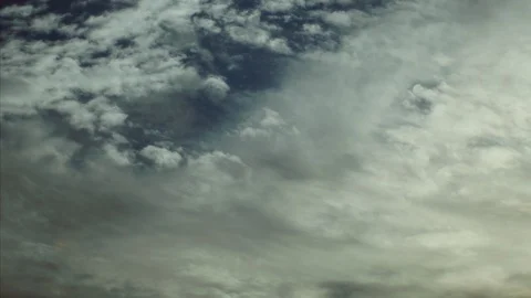 Clouds time lapse in dynamic motion Stock Footage 110806540