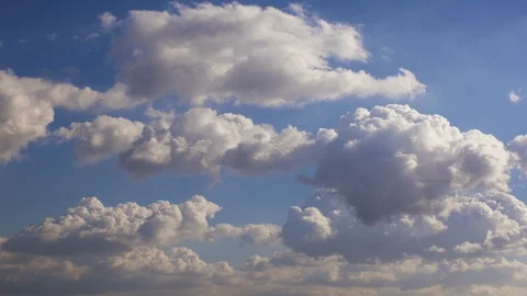 Clouds time lapse in dynamic motion Stock Footage 110810259