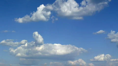 Clouds time lapse Stock Footage 72273
