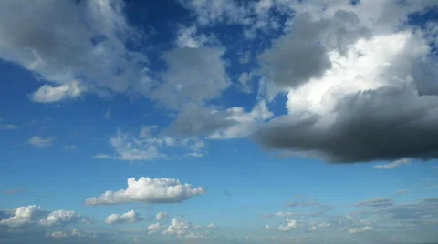 Clouds time lapse Stock Footage 86109