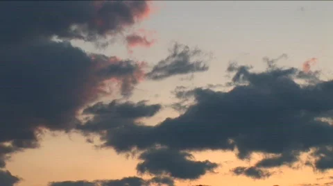 Clouds time-lapse Stock Footage 311945