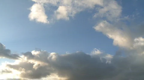 Clouds Time lapse Stock Footage 572747