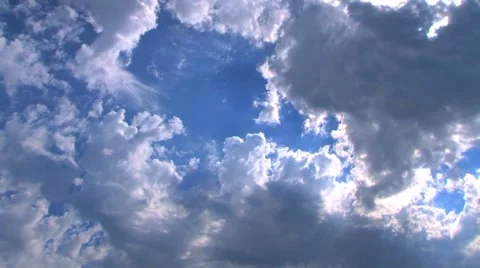 Clouds Time Lapse Stock Footage 1702632