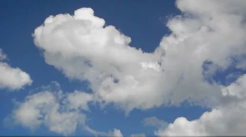 Clouds Time Lapse Stock Footage