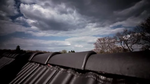 Clouds time lapse Stock Footage 8681730