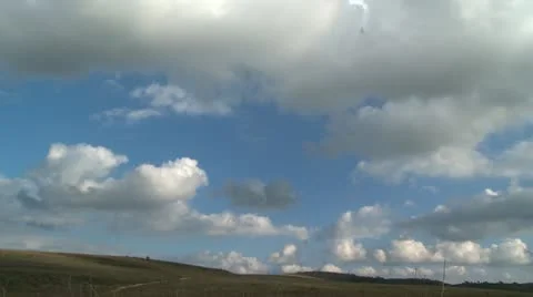 Clouds Time Lapse Video stock 11118317