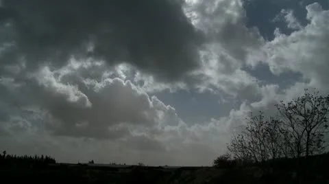 Clouds Time Lapse Video stock 11118913