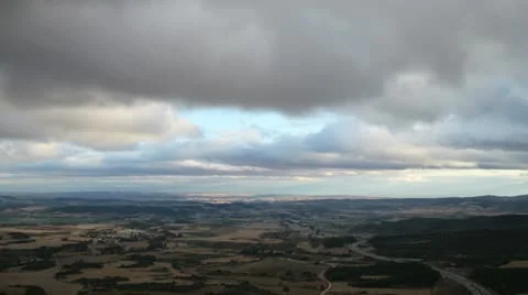 Clouds Time Lapse Stock Footage 12322857