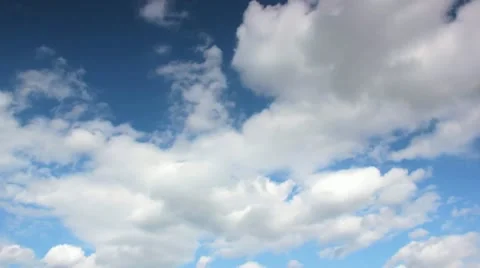 Clouds time-lapse Video stock 12426346