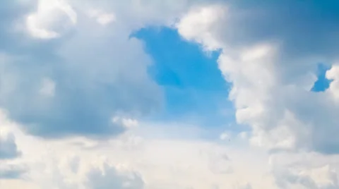 Clouds Time Lapse Stock Footage 24686961