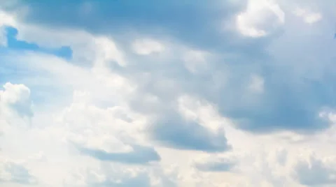 Clouds Time Lapse Stock Footage 24686970