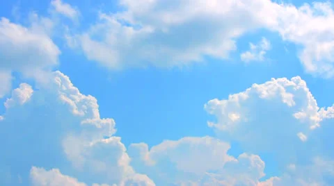 Clouds Time lapse 库存影片 24692191