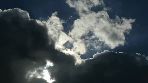 Clouds time lapse Stock-Footage 24736962