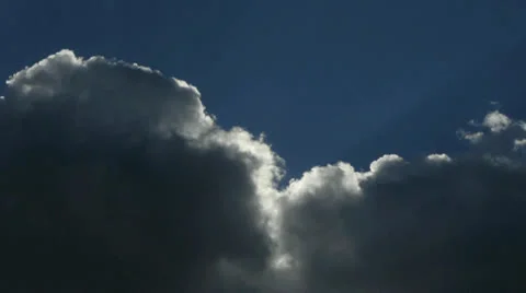 Clouds time lapse Stock-Footage 24737088