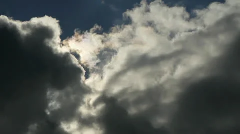 Clouds time lapse Stock-Footage 24737299