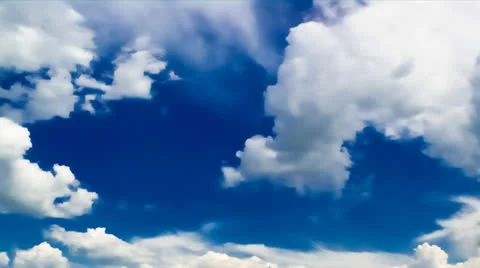 Clouds Time Lapse Stock Footage 24916608
